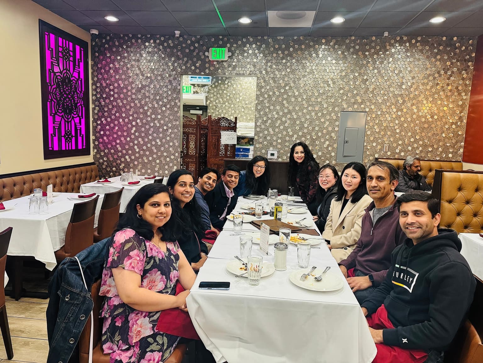 At one of our reunions