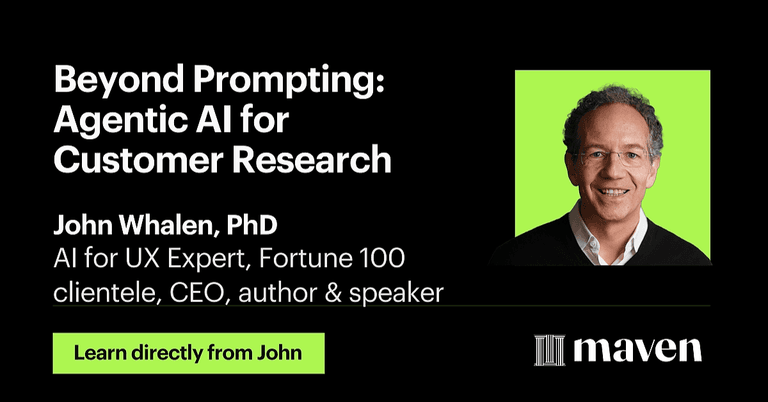 Beyond Prompting: Agentic AI for Customer Research cover image