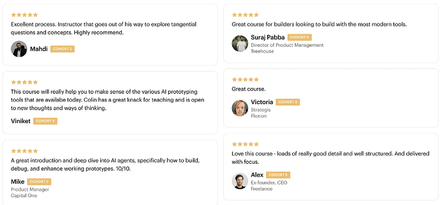 Colin's introductory course to AI coding & prototyping tools